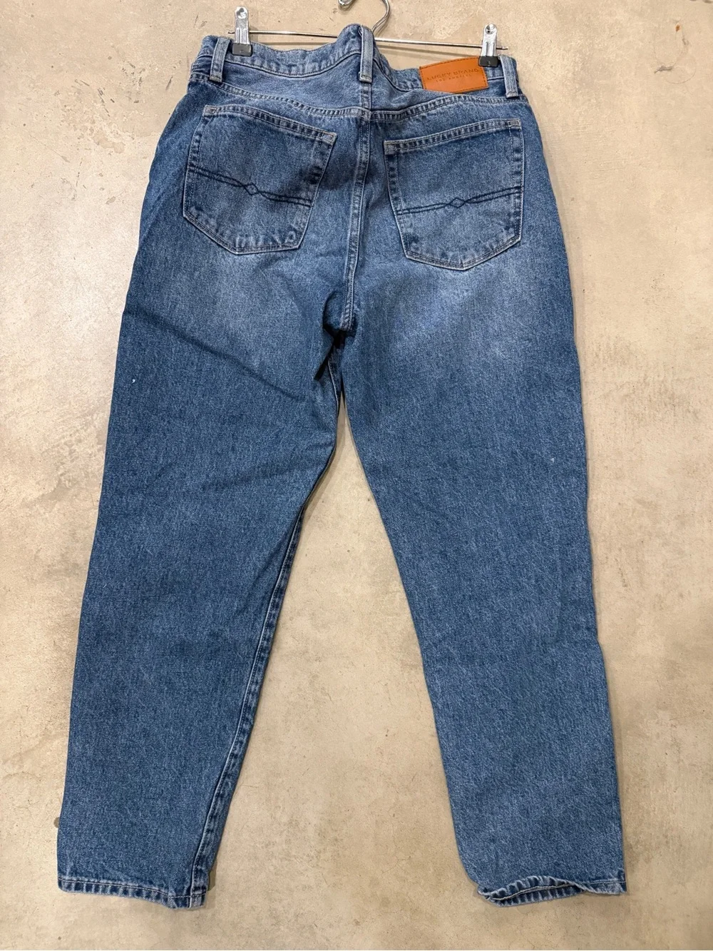 Lucky Brand Distressed Boyfriend Jeans in Medium Blue Wash